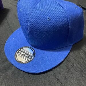 Blue Snapback Cap